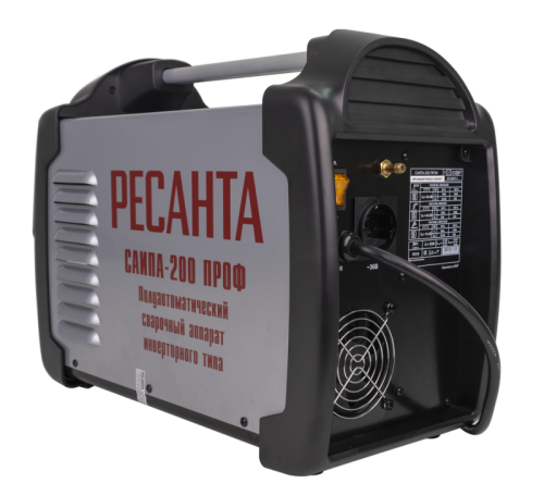 Сварочный полуавтомат Ресанта САИПА-200 ПРОФ (MIG/MAG)-Tehinstrument