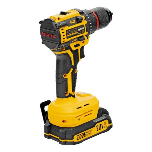 Бесщеточный аккумуляторный шуруповерт Denzel CDH-BL-20, Li-Ion, 20 В-Tehinstrument