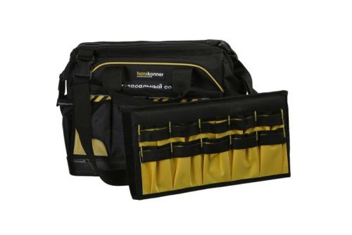 Сумка для инструментов, съёмный карман-подсумок, 46 карманов, Hanskonner-Tehinstrument