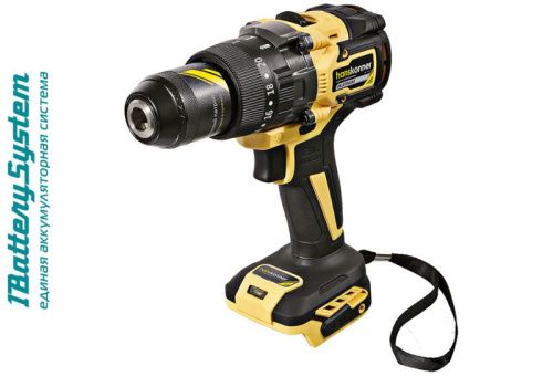 Аккумуляторный шуруповерт Hanskonner HCD18165BL 1BatterySystem-Tehinstrument