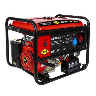 Генератор бензиновый DDE G650E3-Tehinstrument