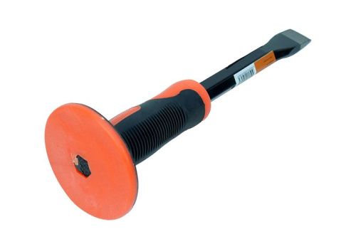 Зубило 16х250 мм, закаленная сталь, обрезиненная рукоятка с защитой  Sturm-Tehinstrument