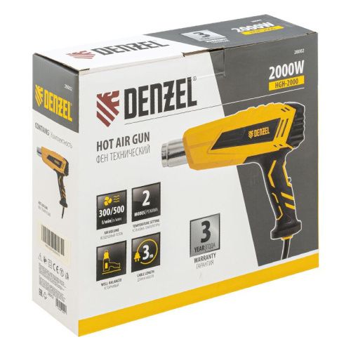 Фен технический Denzel HGH-2000-Tehinstrument