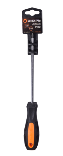 Отвёртка крестовая ВИХРЬ PH2 150мм-Tehinstrument