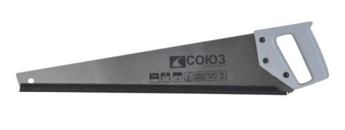 Ножовка по дереву, 500мм, 5TPI, 2D зуб, СОЮЗ-Tehinstrument