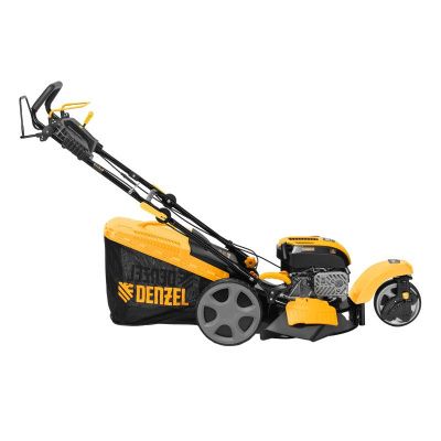 Бензиновая газонокосилка Denzel GLT-460SP-T с поворотным колесом-Tehinstrument