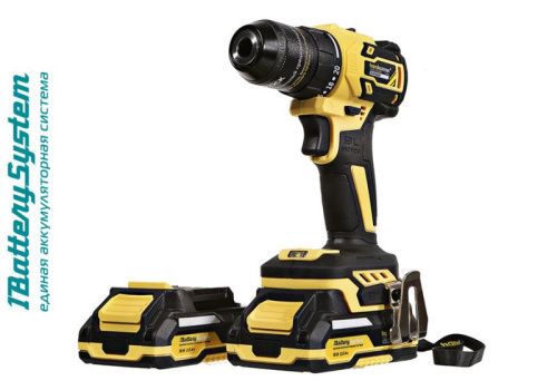 HCD2065C Дрель аккумуляторная  б/щ Hanskonner 1BatterySystem-Tehinstrument