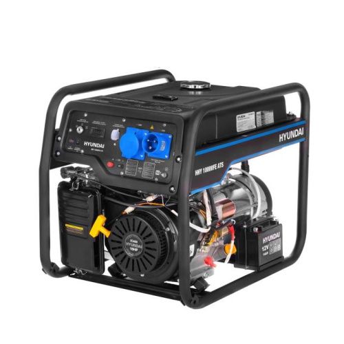 Бензиновый генератор Hyundai HHY 10000FE ATS (электростанция Хендай 10000 АТС)-Tehinstrument