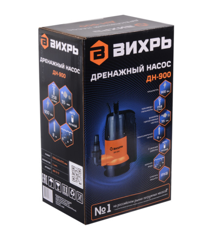 Дренажный насос Вихрь ДН-900-Tehinstrument