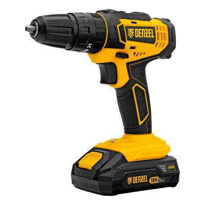 Дрель-шуруповерт аккумуляторная ударная Denzel CID-18-02BM-Tehinstrument