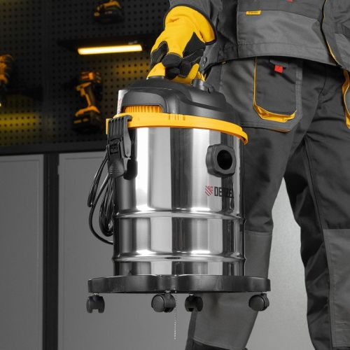 Пылесос строительный Denzel SVC15-Tehinstrument