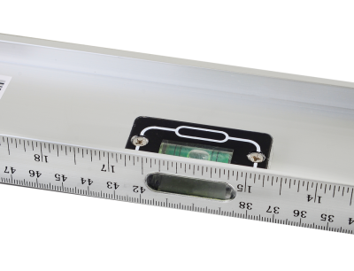 Уровень алюминиевый «Рельс» 1000мм 3 глазка фрезерованный Вихрь-Tehinstrument