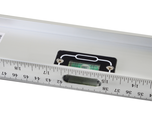 Уровень алюминиевый «Рельс» 1000мм 3 глазка фрезерованный Вихрь-Tehinstrument