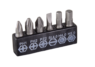 Отвертка Вихрь со сменными битами 6 шт-Tehinstrument