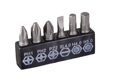 Отвертка Вихрь со сменными битами 6 шт-Tehinstrument
