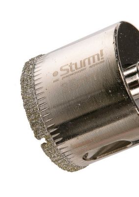 Коронка алмазн. По керам. Плитке и стеклу 35 х 55 мм с центрир. Сверл.  Sturm-Tehinstrument
