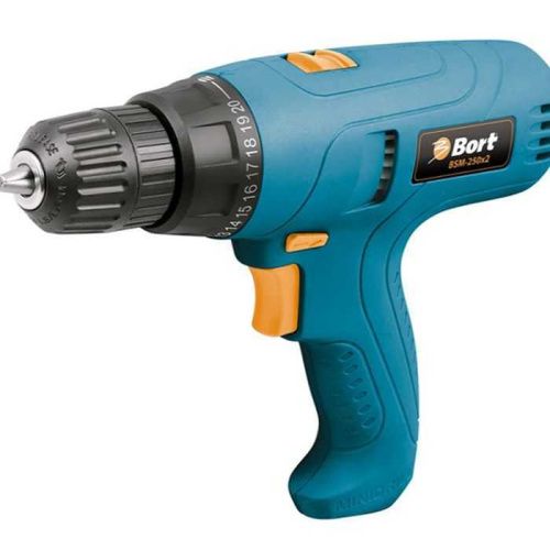 Электрическая дрель Bort BSM-250x2 (дрель-шуруповерт Борт 250х2), 98296648-Tehinstrument