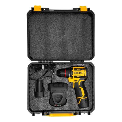 Дрель-шуруповерт аккумуляторная бесщет. CDH-BL-12, Li-Ion, 12 В Denzel-Tehinstrument