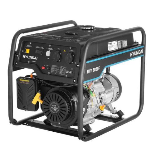 Бензиновый генератор HYUNDAI HHY 5020F (электростанция Хендай 5020F)-Tehinstrument