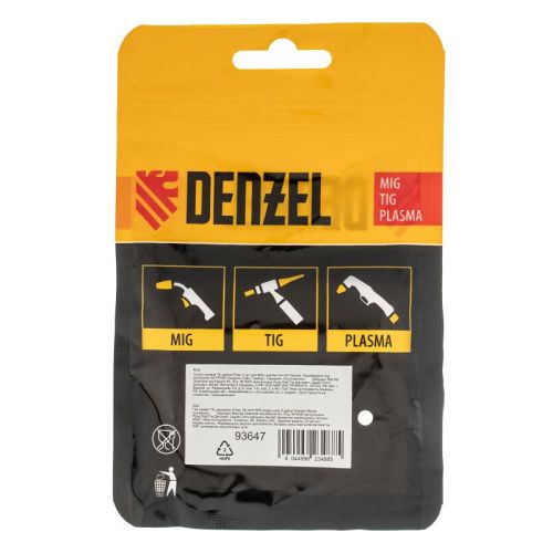 Сопло газовое 16, длина 57мм, 2 шт для MIG горелки тип 24 Denzel-Tehinstrument