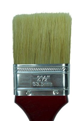 Кисть плоская "Profi" 2,5" (63 мм), натуральная щетина  Sturm-Tehinstrument