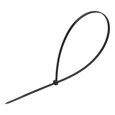Хомуты, 370 x 3.6 мм, пластиковые, черные, 100 шт Сибртех-Tehinstrument