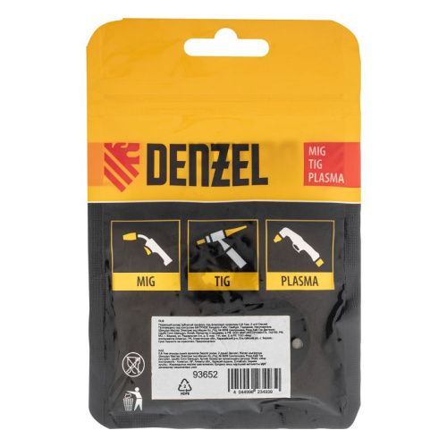 Подающий ролик, зубчатый профиль под флюсовую проволоку 0,8-1мм, 2 шт Denzel-Tehinstrument