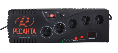 Стабилизатор напряжения РЕСАНТА С2000-Tehinstrument