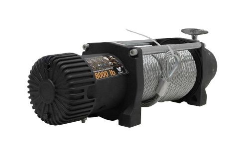 Habert Лебедка электрическая 8000LB, стальной трос-Tehinstrument