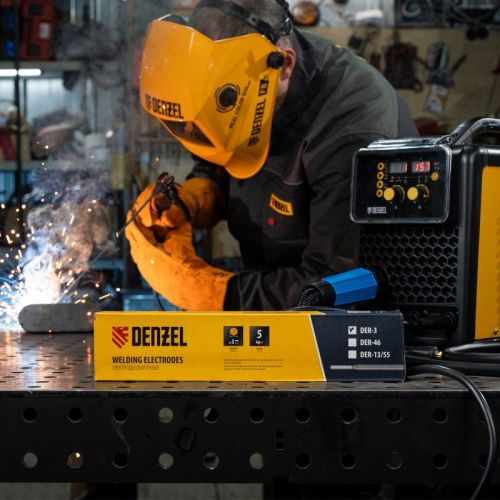 Электроды DER-3, диам. 3 мм, 5 кг, рутиловое покрытие Denzel-Tehinstrument