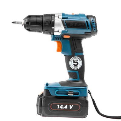Аккумуляторный шуруповерт Bort BAB-14Ux2-FDK (дрель-шуруповерт Борт 14ух2), 98296471-Tehinstrument