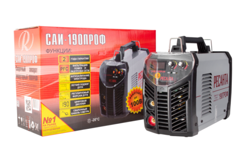 Сварочный аппарат инверторный Ресанта САИ 190 ПРОФ-Tehinstrument