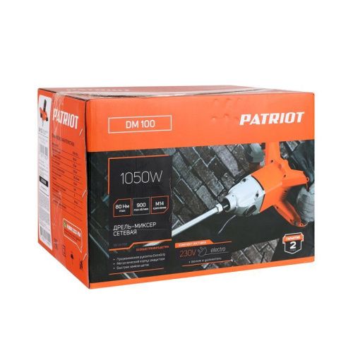 Дрель-миксер электрическая Patriot DM 100-Tehinstrument