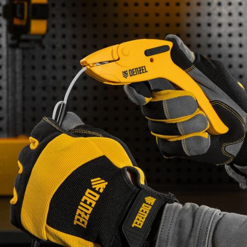 Щипцы для зачистки электропроводов, сечением 0,2-6 мм2, функция обрезания проводов Denzel-Tehinstrument