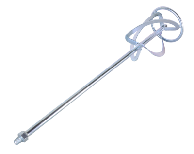 Насадка-миксер оцинкованная Вихрь 120х600 мм, М14 для строительных смесей-Tehinstrument