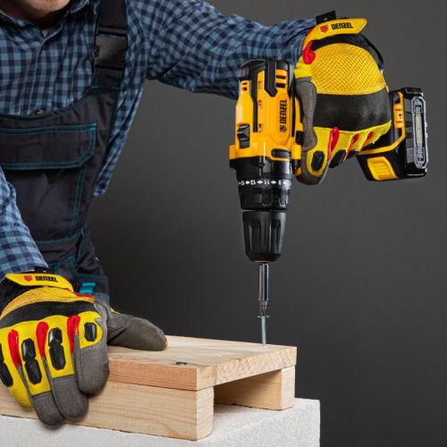 Дрель-шуруповерт аккумуляторная Denzel CDL-12-01CB-Tehinstrument