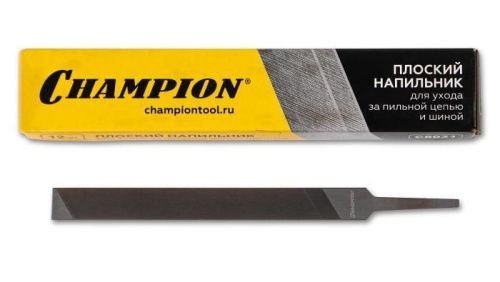 Напильник плоский CHAMPION (12 шт.)-Tehinstrument