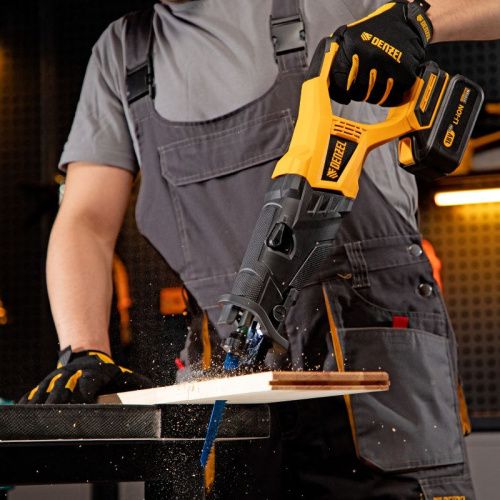 Пила сабельная аккумуляторная бесщет Denzel BRC-120-Tehinstrument