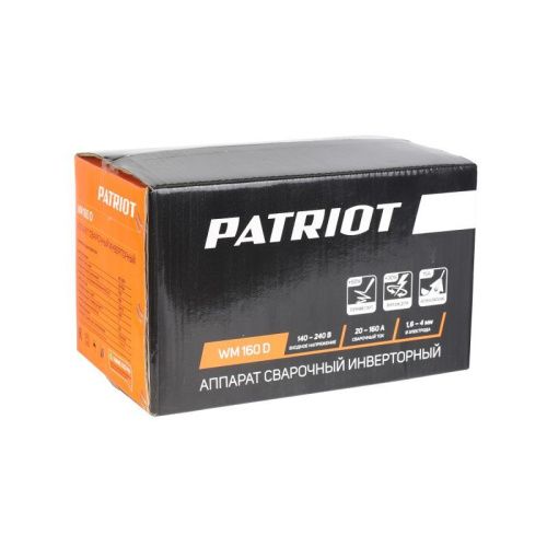 Аппарат сварочный инверторный Patriot WM 160 D-Tehinstrument