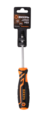 Отвёртка крестовая ВИХРЬ PZ2 100мм-Tehinstrument