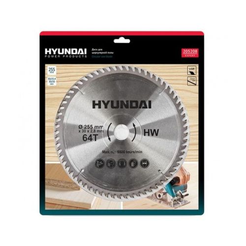 Диск по ламинату D 255 мм Hyundai-Tehinstrument