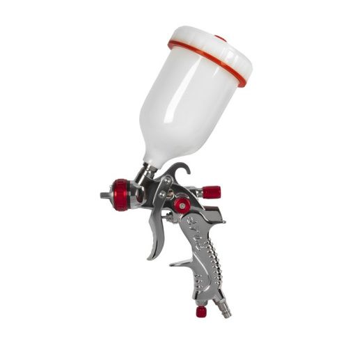 Краскопульт пневматический QUATTRO ELEMENTI с верхним бачком 600 мл, сопло 1,4 мм, HVLP, разъем EURO, Профи-Tehinstrument