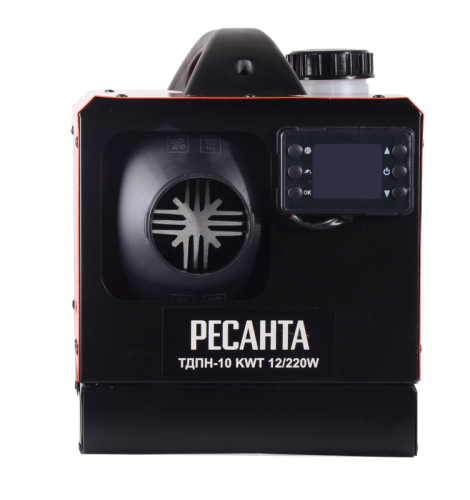 Тепловая дизельная пушка непрямого нагрева ТДПН-10 KWT 12/220W Ресанта-Tehinstrument