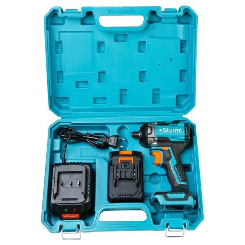 CD20500BL  Гайковерт ударн б/щ  Sturm, 18В, 1BatterySystem, 500Нм, 1/2"-Tehinstrument