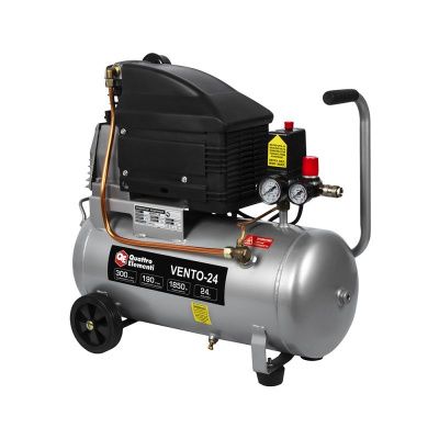 Компрессор поршневой масляный QUATTRO ELEMENTI VENTO-24-Tehinstrument
