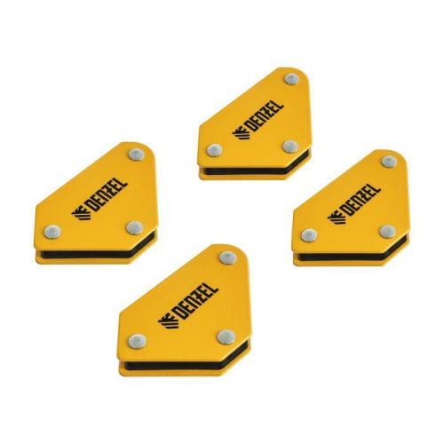 Набор из 4 магнитных фиксаторов для сварочных работ Denzel-Tehinstrument