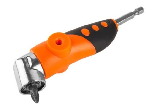 Адаптер для бит УГЛОВОЙ, УСКОРЯЕТ РАБОТУ НА 50%, 4 биты 25мм PH2,  Sturm-Tehinstrument