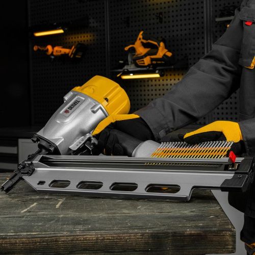 Гвозди для пнев. нейлера (оцинк.), длина - 75 мм, диам. - 3,05 мм, 2000 шт. Denzel-Tehinstrument