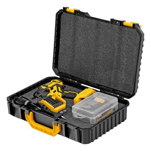 Бесщеточный аккумуляторный ударный винтоверт Denzel CIDH-BL-20-270, Li-Ion, 20 В-Tehinstrument