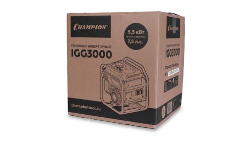 Инверторный генератор CHAMPION IGG3000-Tehinstrument